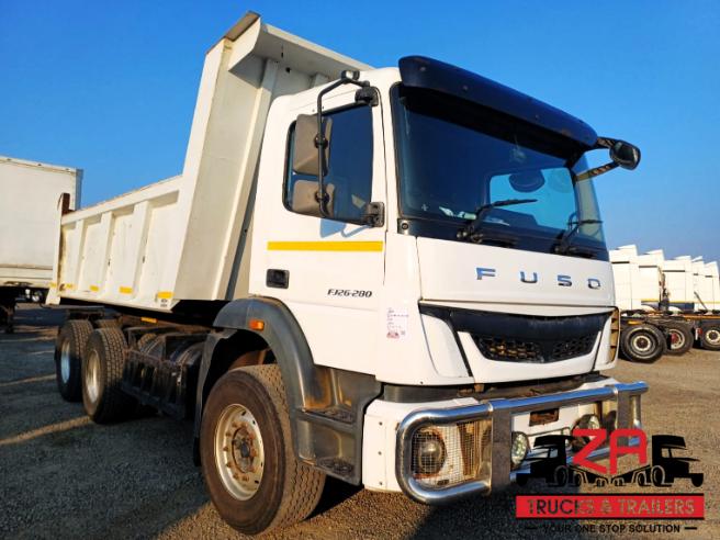 2022 FUSO FJ26.280 10 CUBE TIPPER TRUCK [#11449]